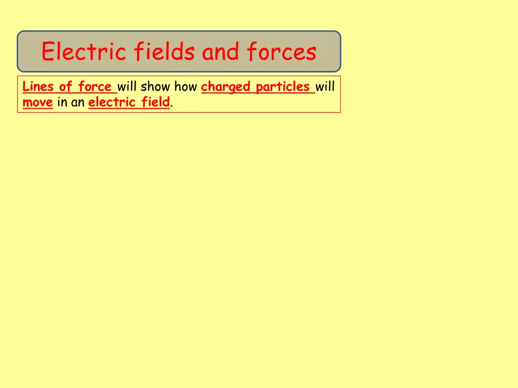 electric fields and forces 8