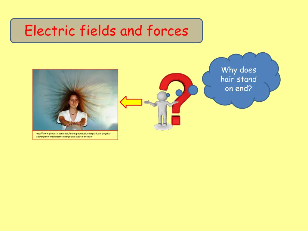 electric fields and forces
