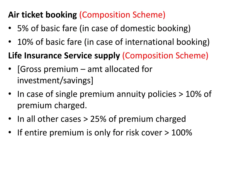air ticket booking composition scheme 5 of basic