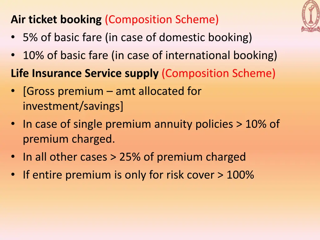 air ticket booking composition scheme 5 of basic