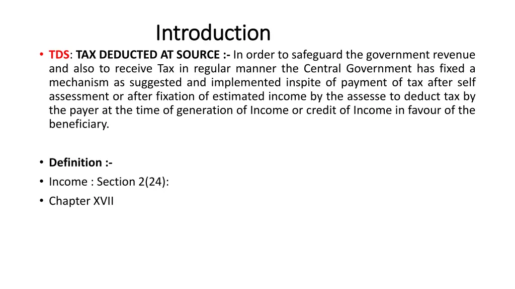 introduction introduction