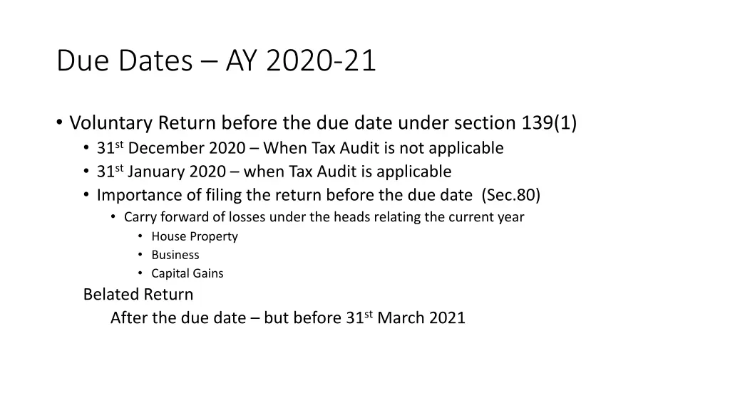 due dates ay 2020 21