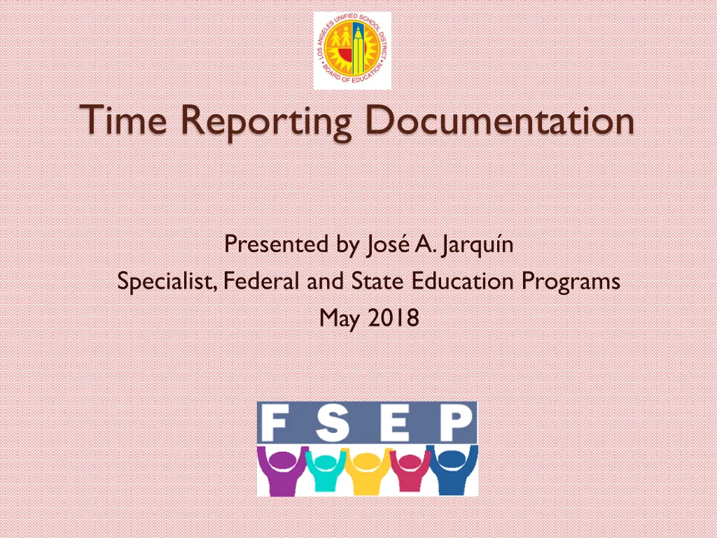 time reporting documentation