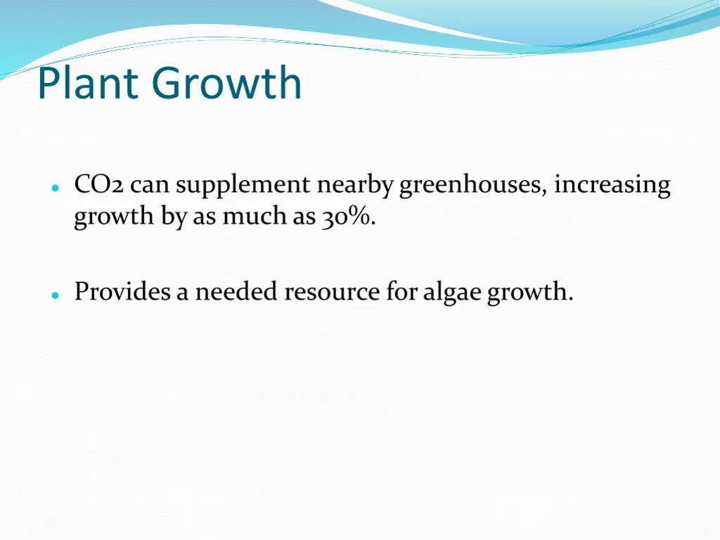 plant growth