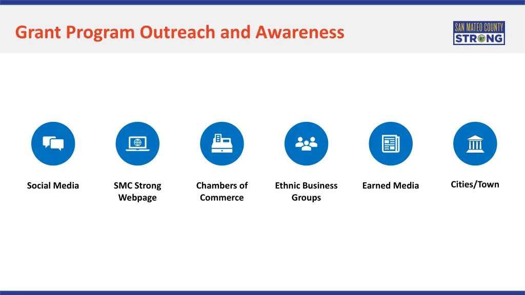 grant program outreach and awareness