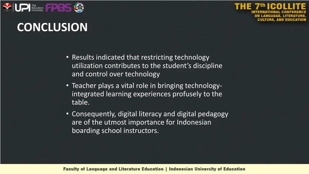 conclusion