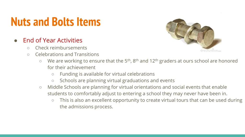 nuts and bolts items