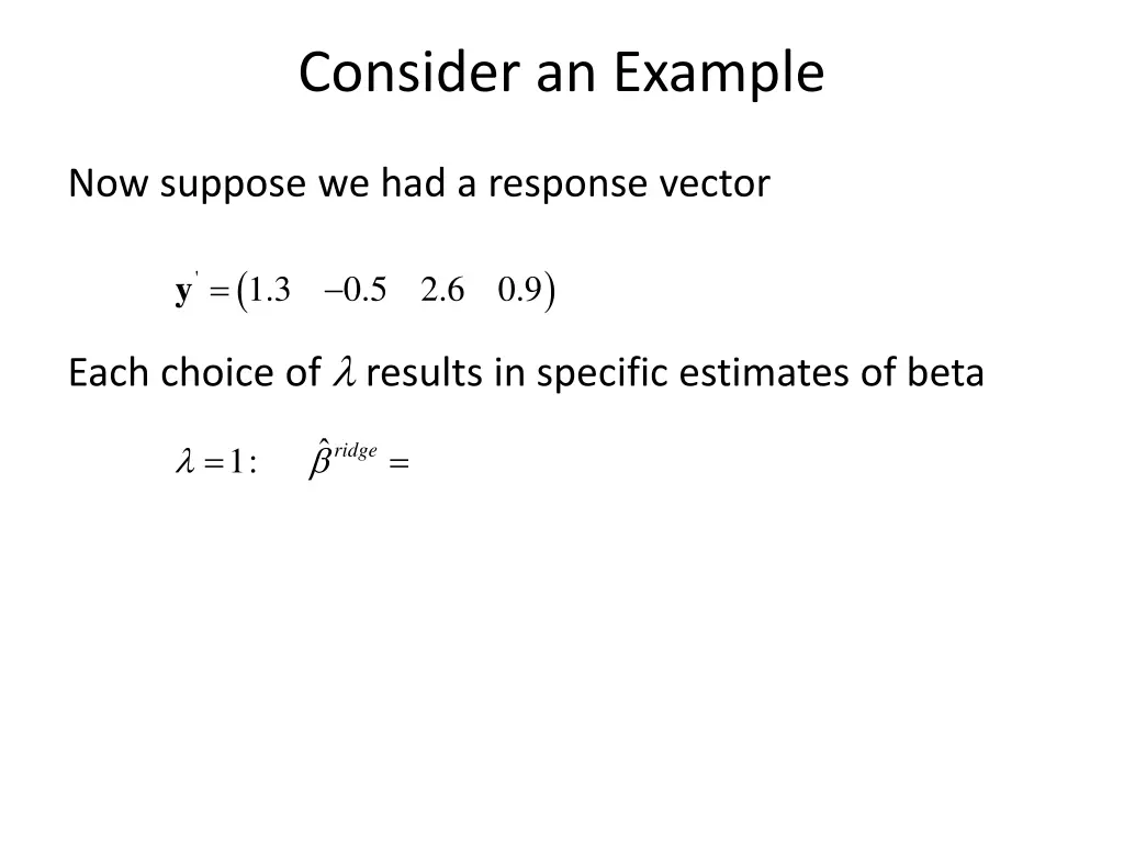 consider an example 2