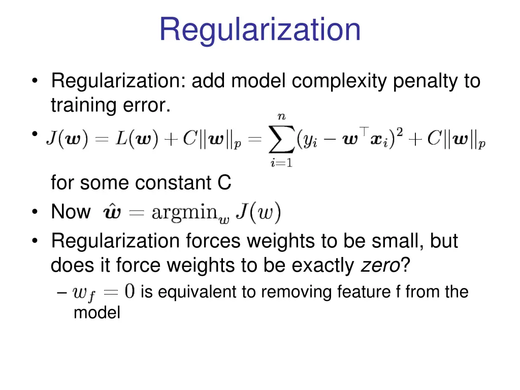 regularization 1