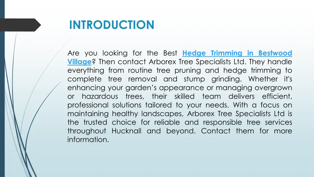 introduction