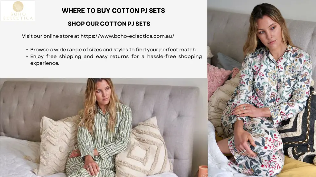 where to buy cotton pj sets