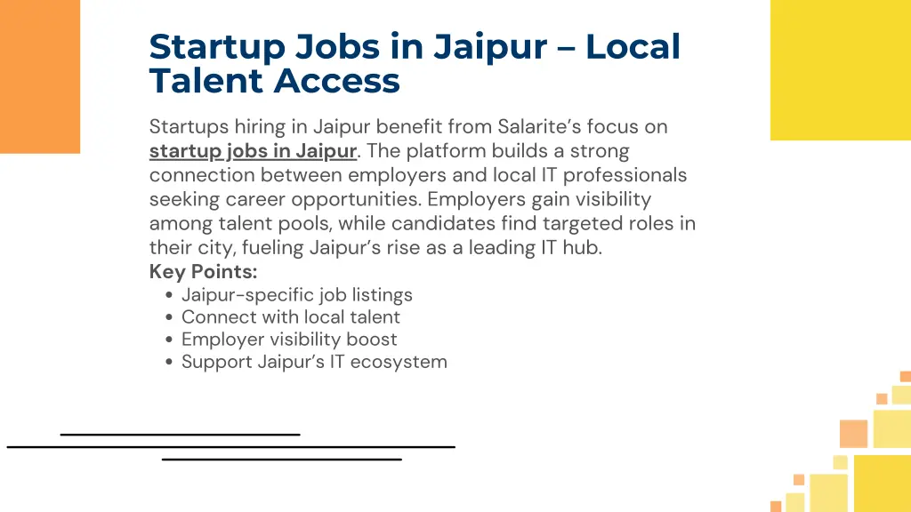 startup jobs in jaipur local talent access
