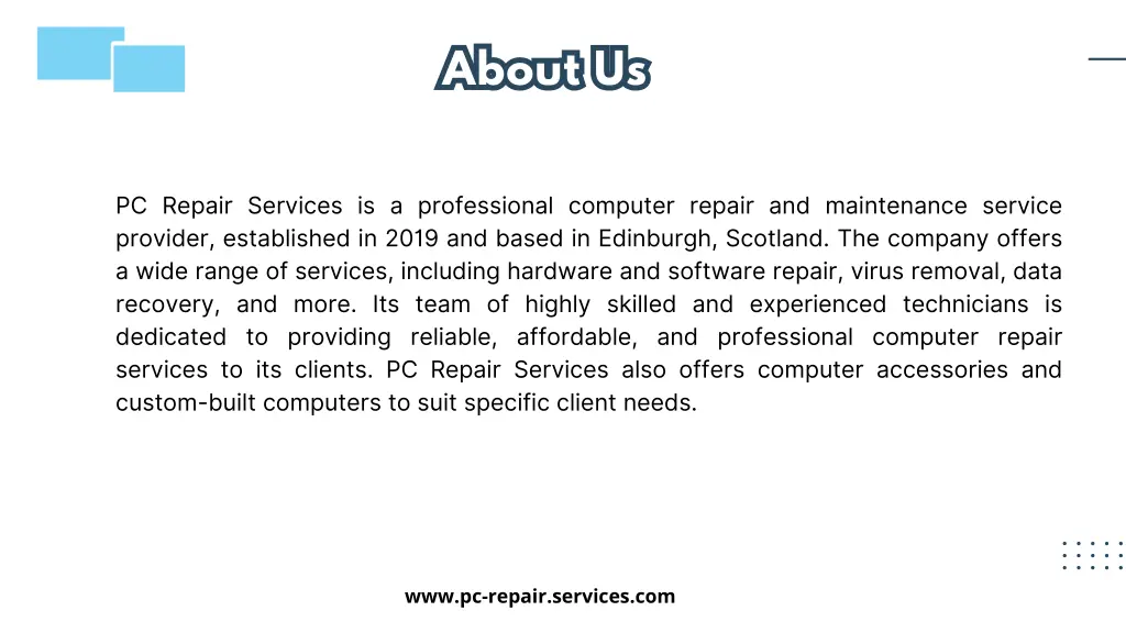 about us about us
