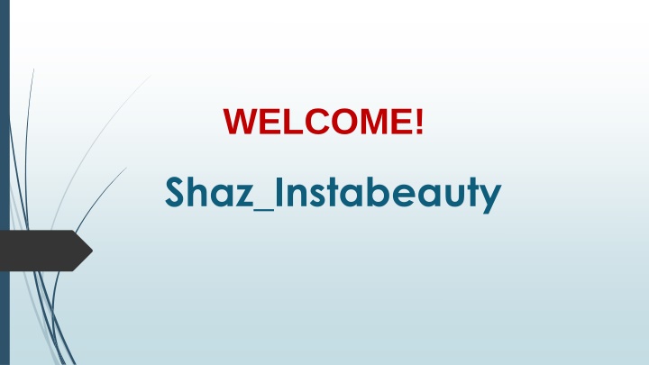 welcome