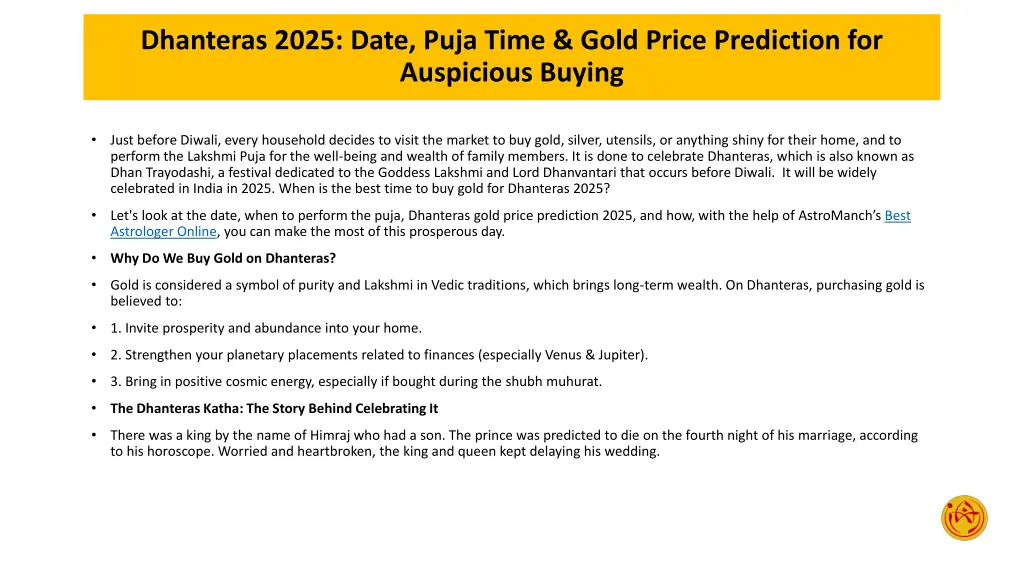 dhanteras 2025 date puja time gold price 1