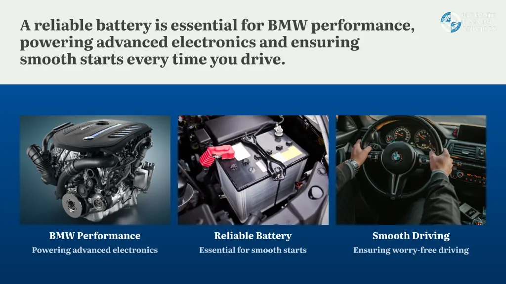 a reliable battery is essential