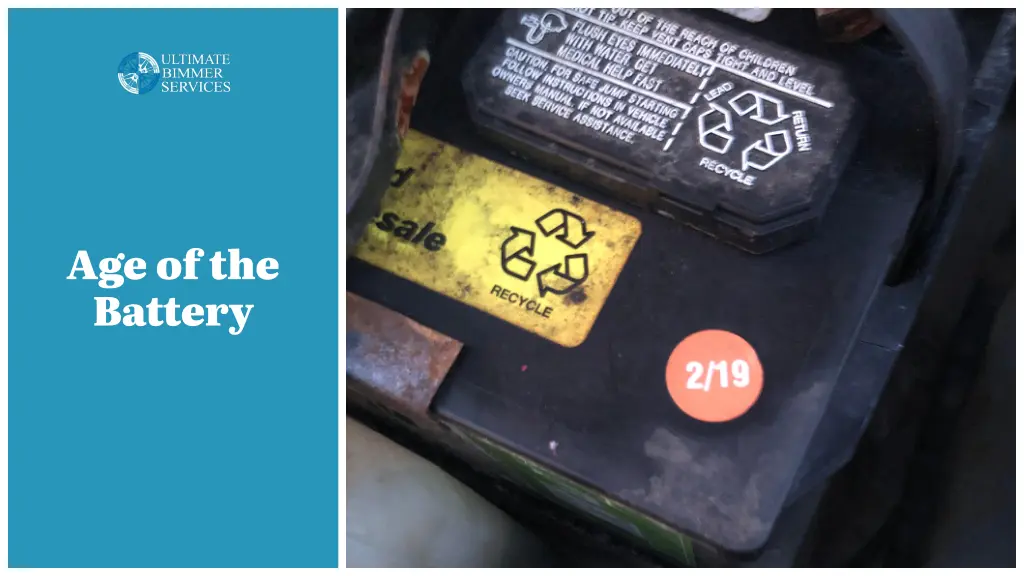 age of the battery
