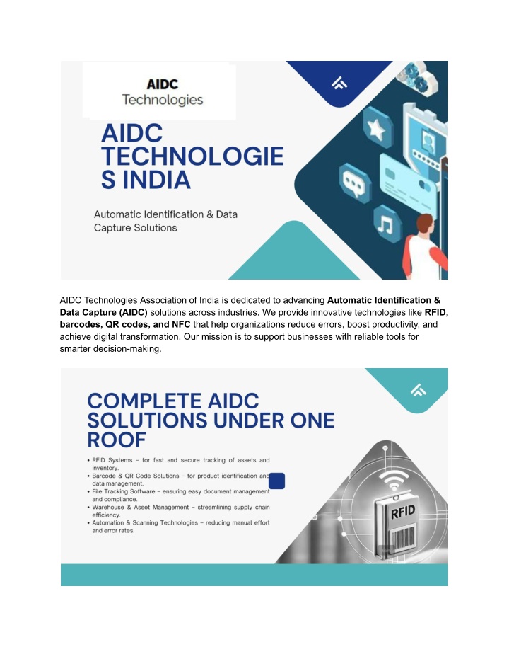 aidc technologies association of india