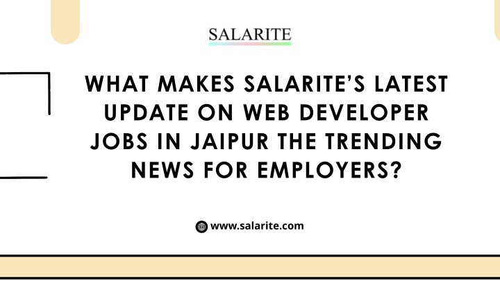 what makes salarite s latest update