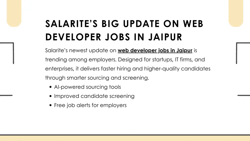 salarite s big update on web developer jobs