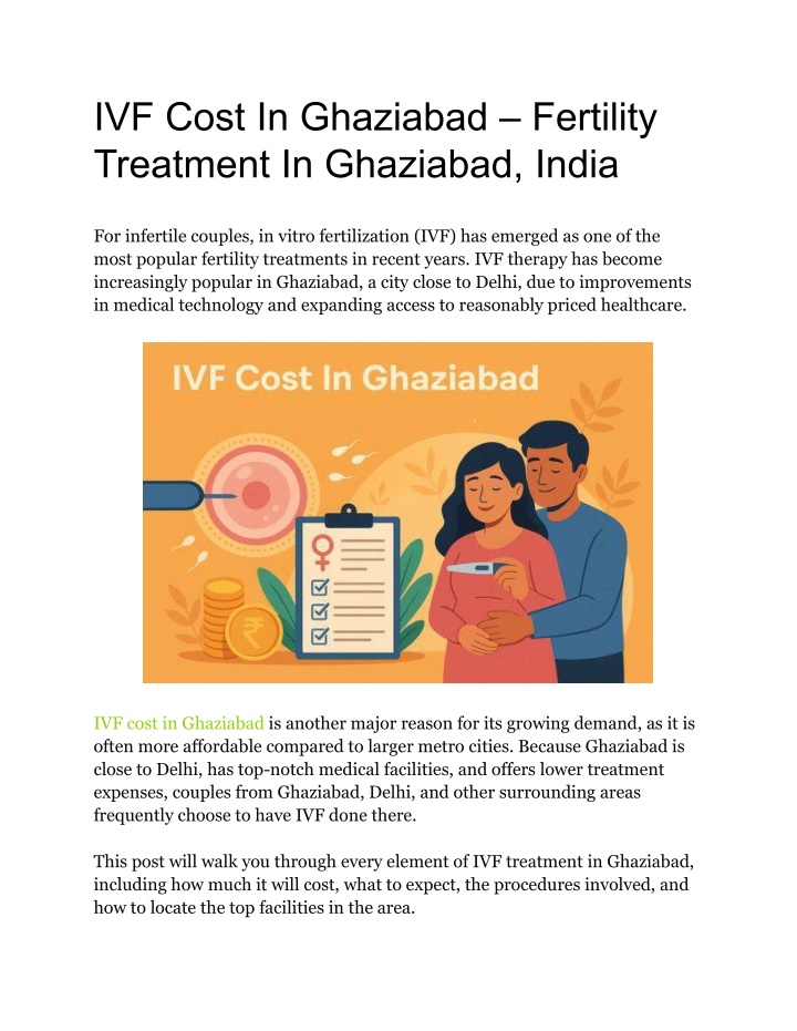ivf cost in ghaziabad fertility treatment