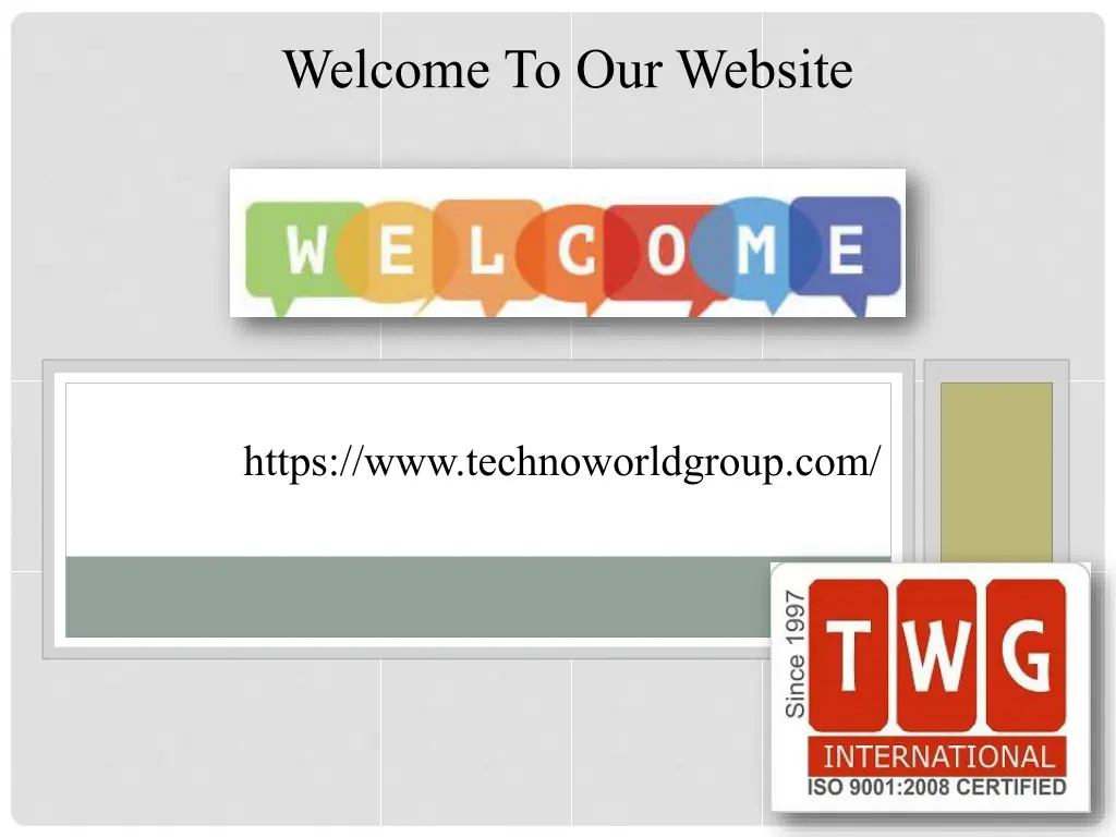 welcome to our website