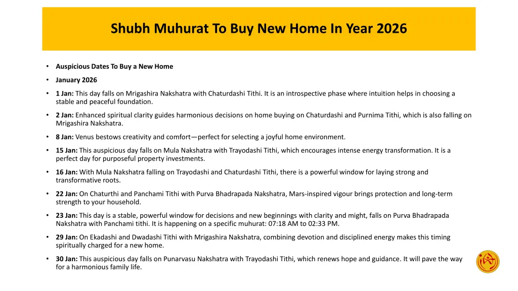 shubh muhurat to buy new home in year 2026 2