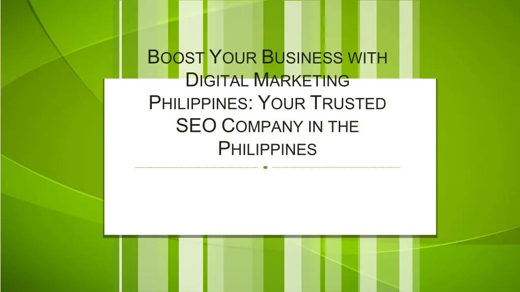b oost y our b usiness with d igital m arketing 1