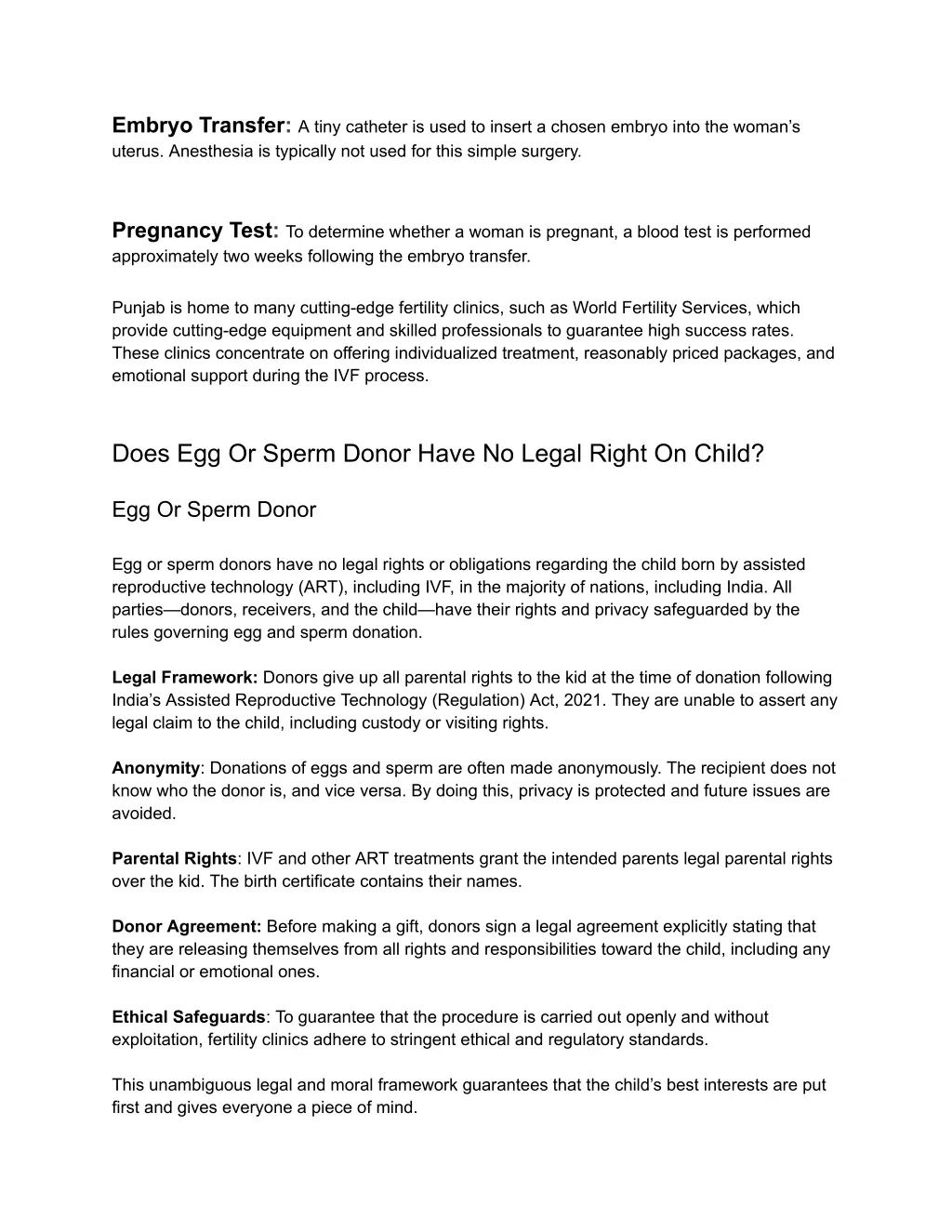 embryo transfer a tiny catheter is used to insert