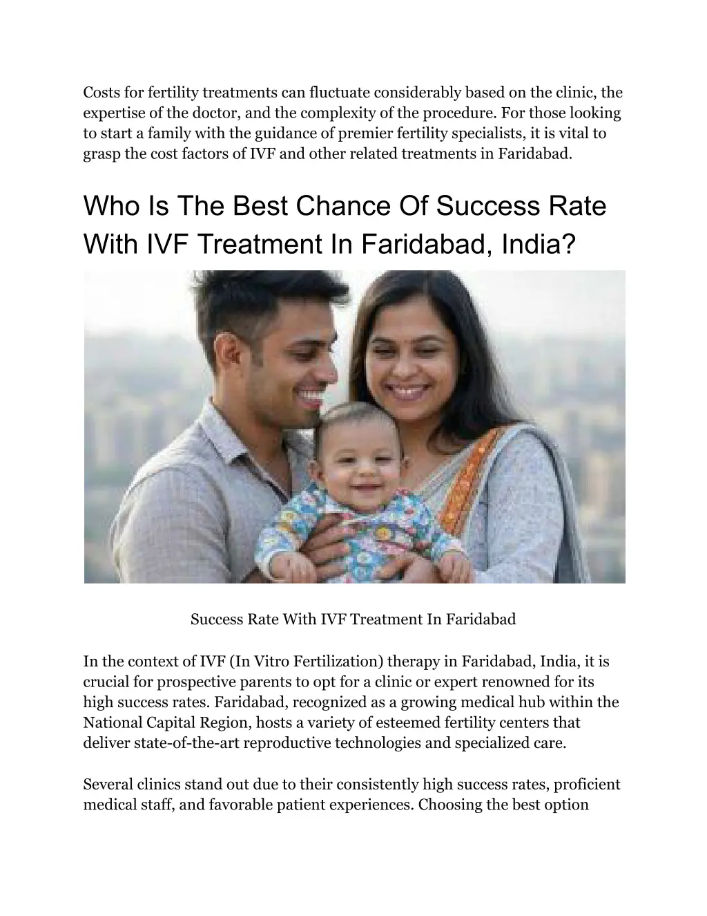 costs for fertility treatments can fluctuate