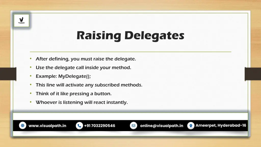 raising delegates