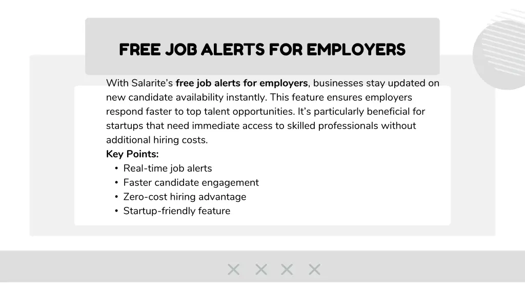 free job alerts for employers