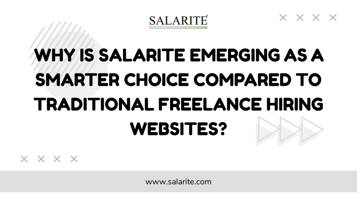 why is salarite emerging as a smarter choice