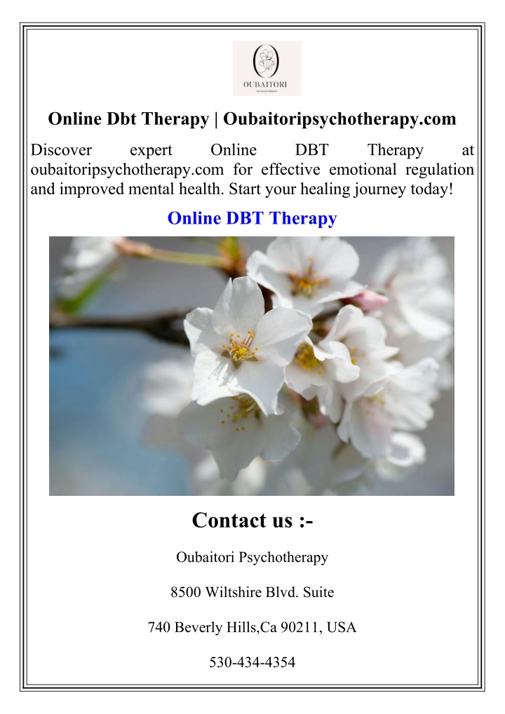 online dbt therapy oubaitoripsychotherapy com