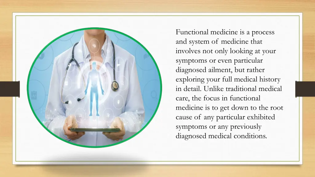 functional medicine is a process and system