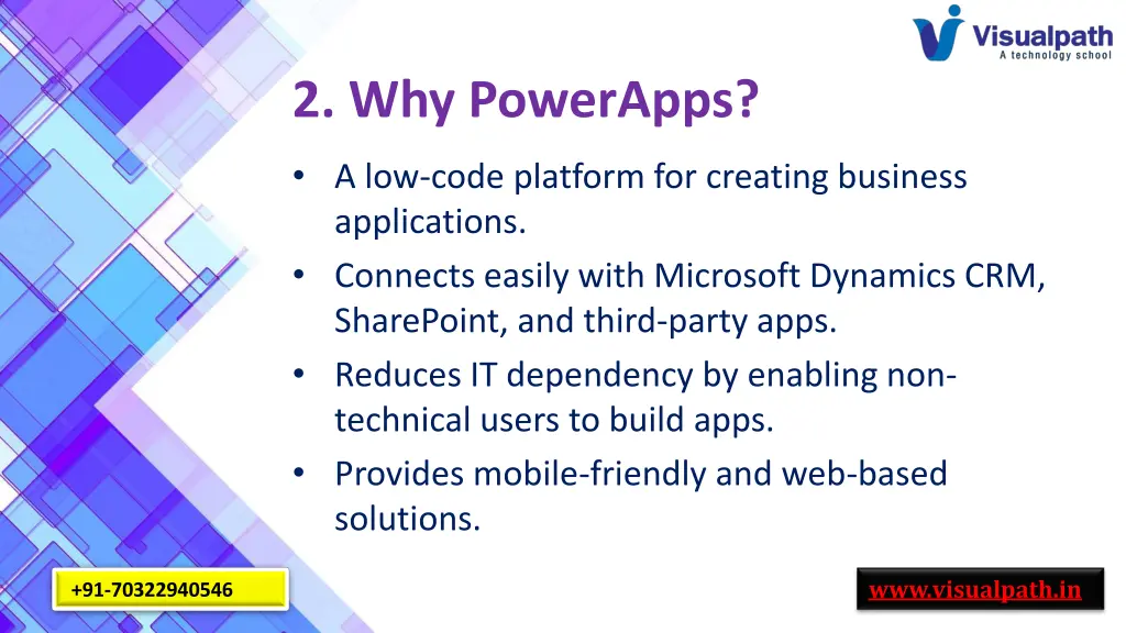 2 why powerapps