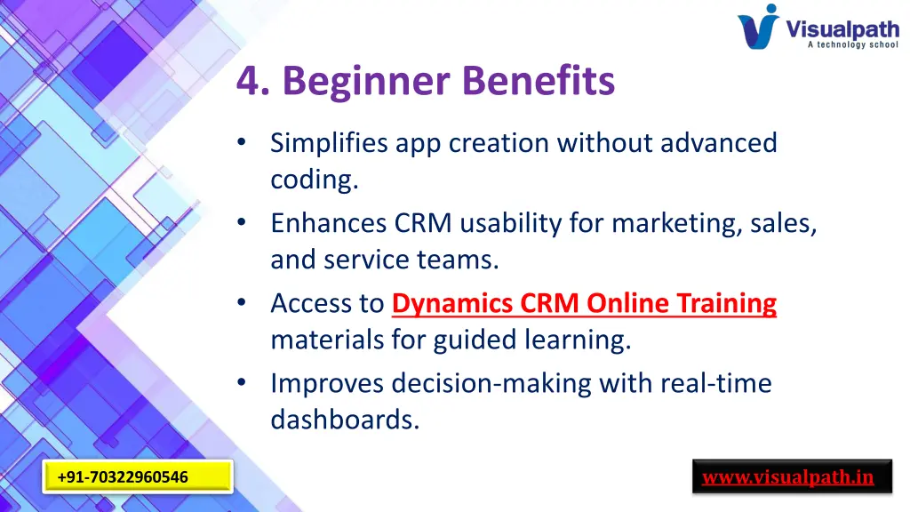 4 beginner benefits