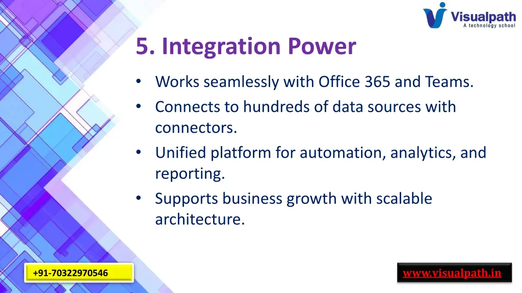 5 integration power