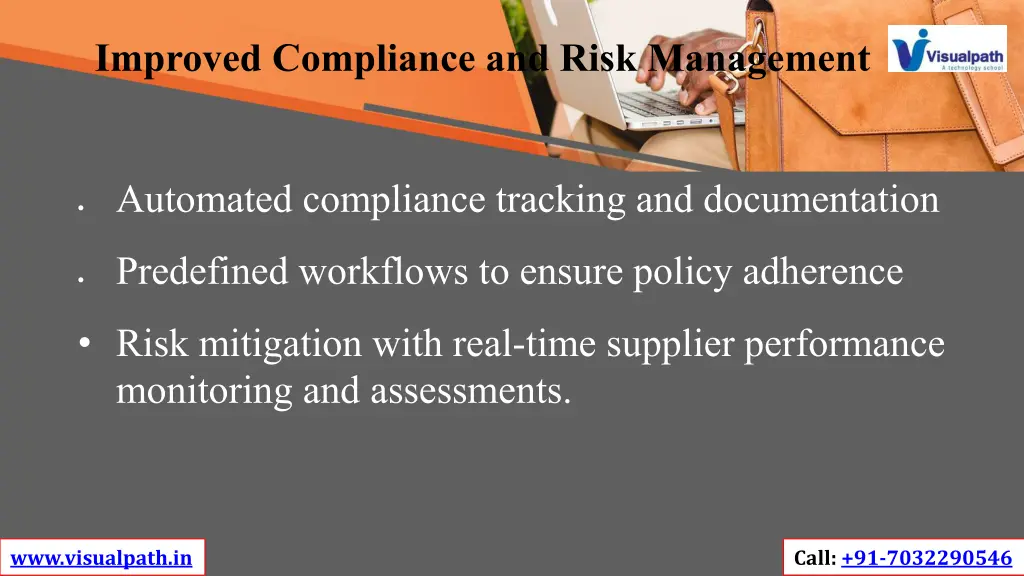 improved compliance and risk management