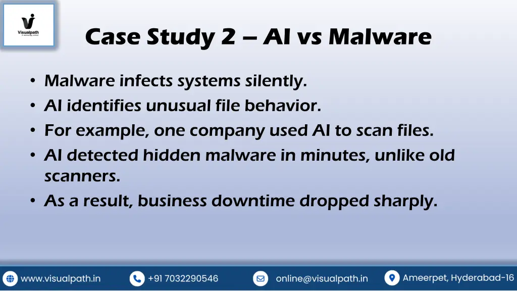 case study 2 ai vs malware
