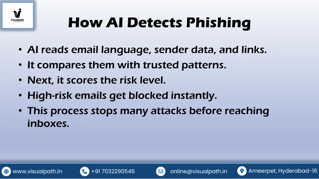how ai detects phishing