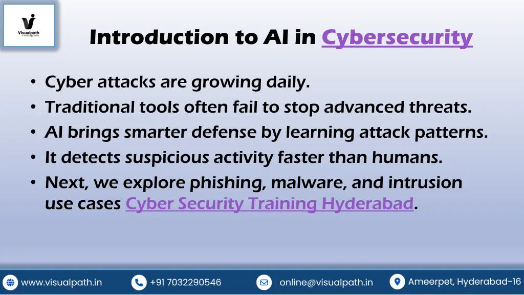 introduction to ai in cybersecurity