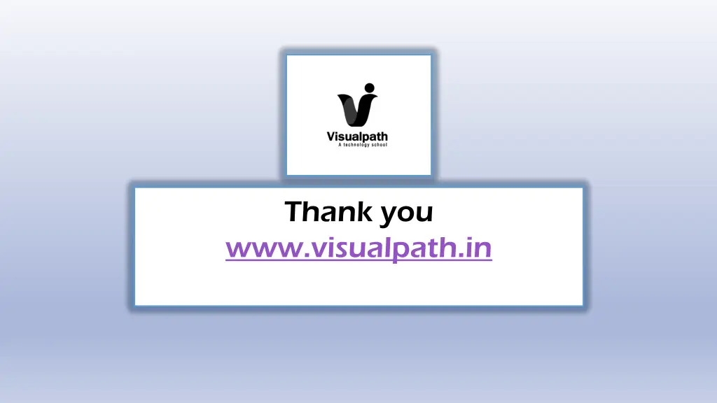 thank you www visualpath in