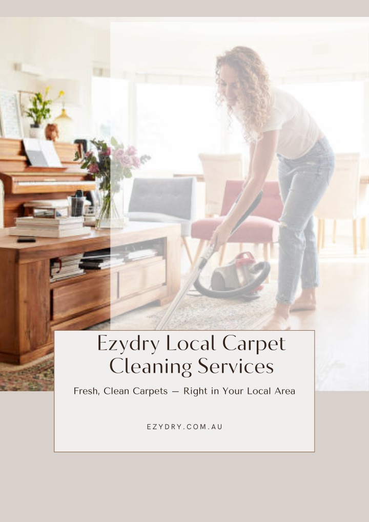 ezydry local carpet cleaning services