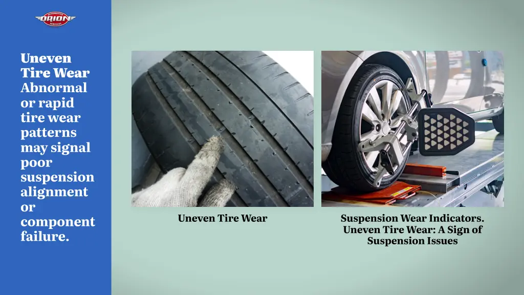 uneven tire wear abnormal or rapid tire wear