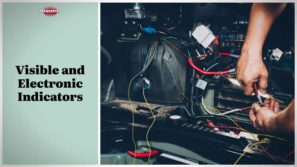 visible and electronic indicators