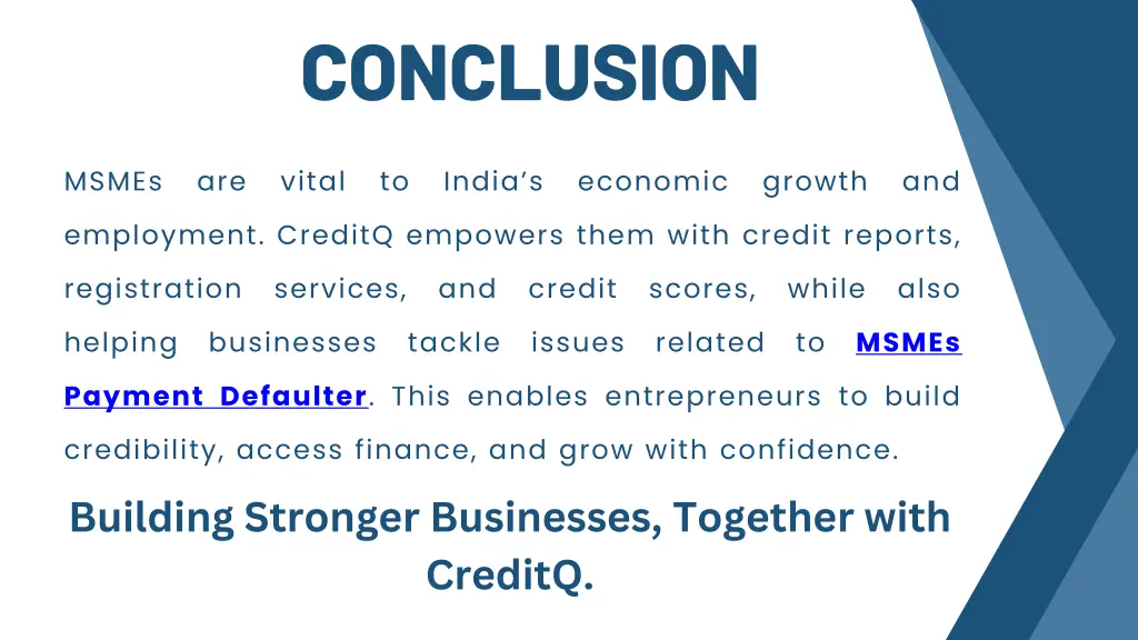 conclusion