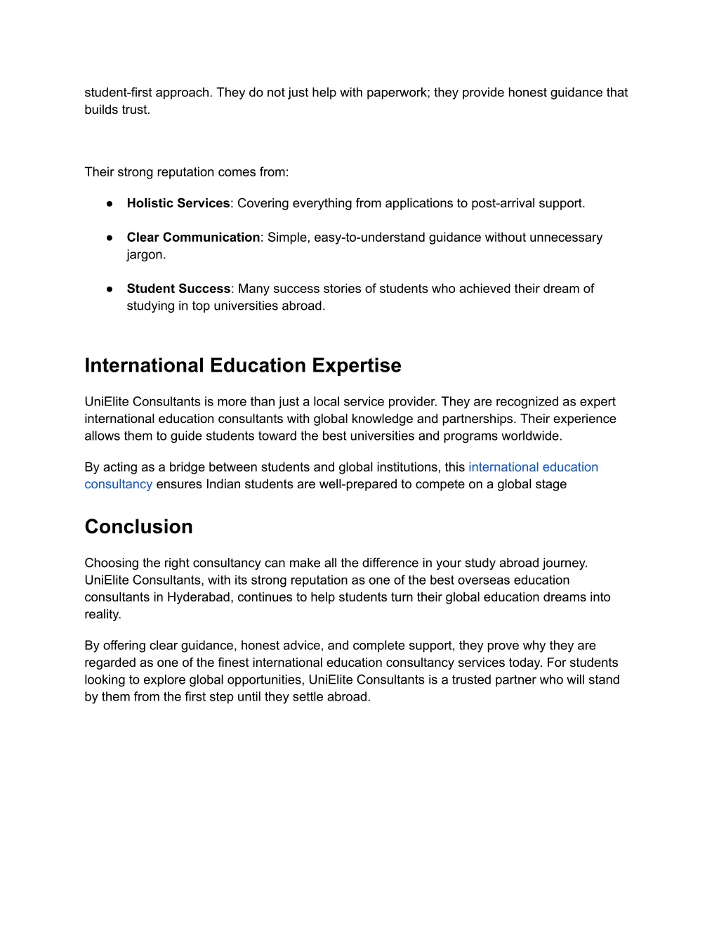 student first approach they do not just help with