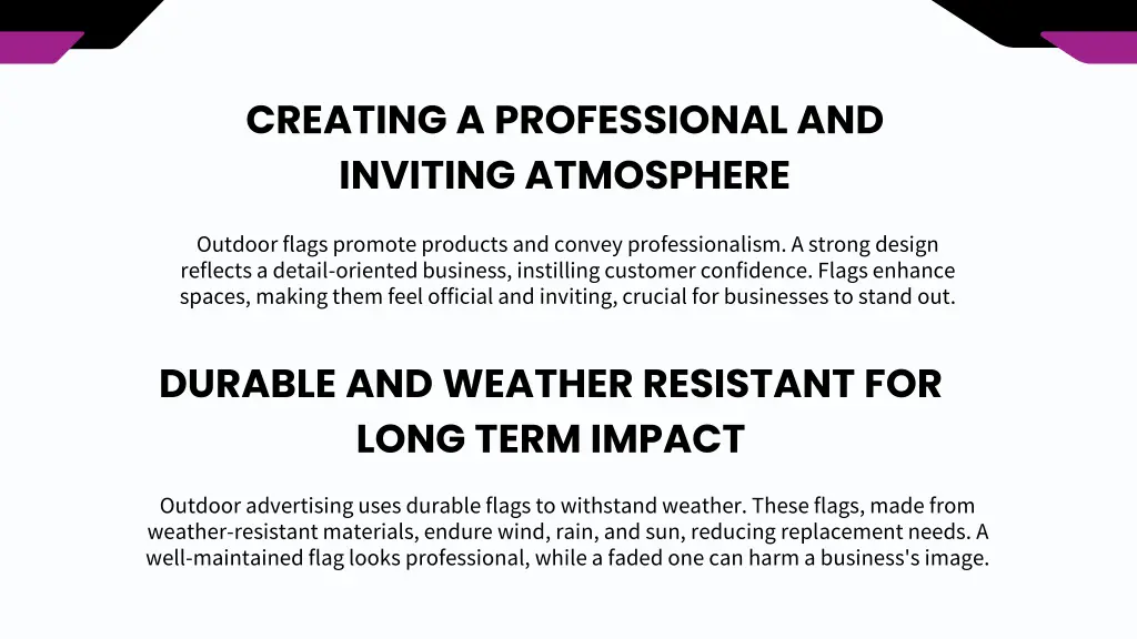 creating a professional and inviting atmosphere