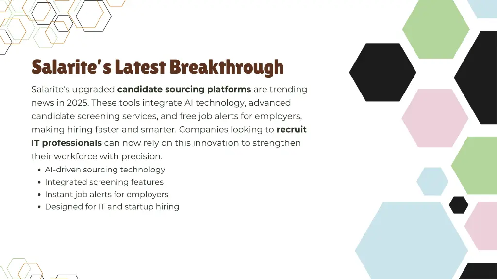 salarite s latest breakthrough